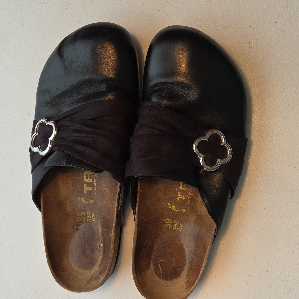 Birkenstock Tatami Black Size 39 L8 M6 - Picture 3 of 11